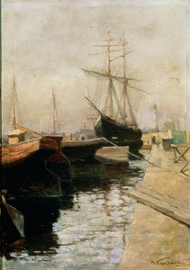 Der Hafen von Odessa, 1900